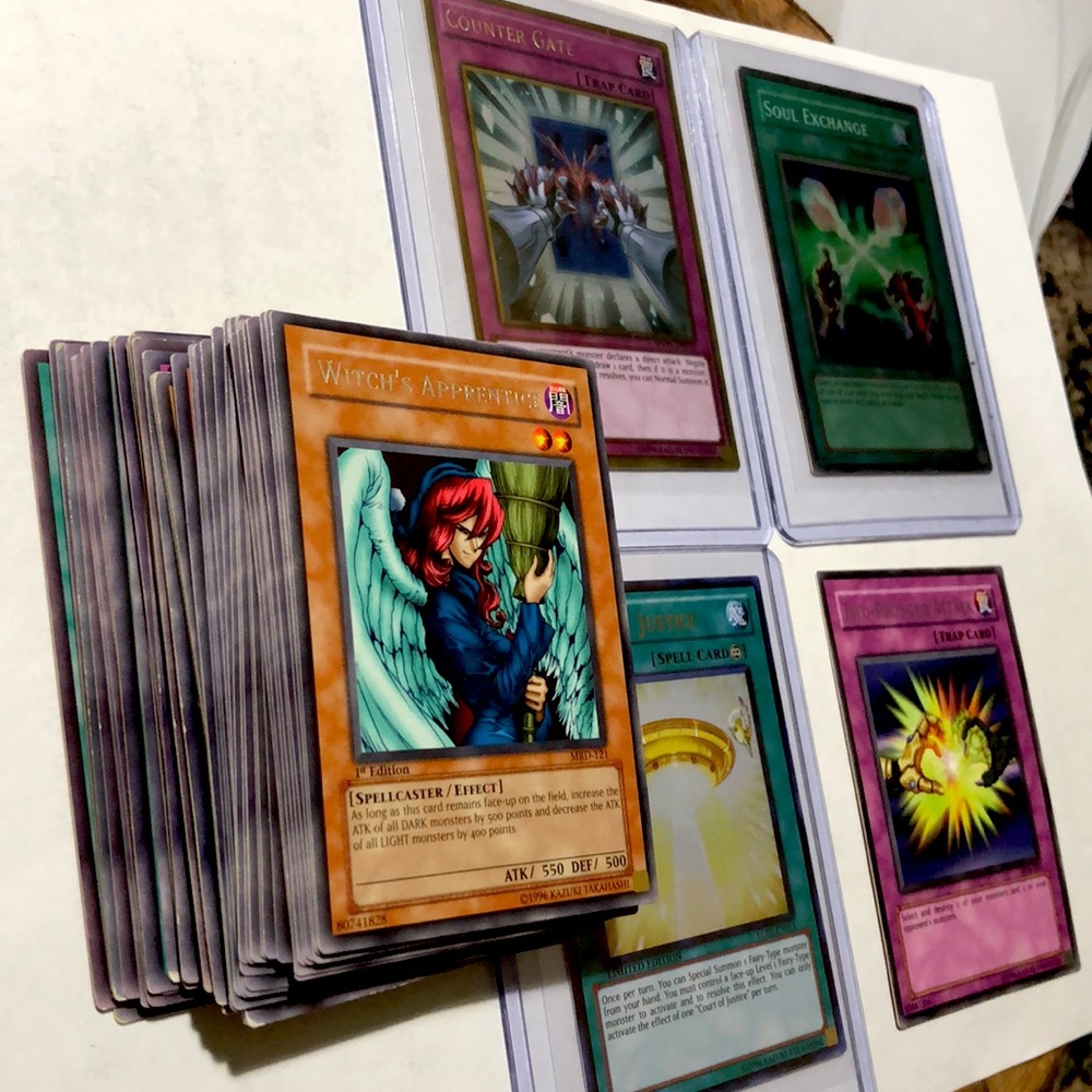 Over 50 1st Generation Yugioh Cards Lot